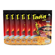 โลตัส ขนมขาไก่ รสหม่าล่า  ขนมขาไก่5บาท 12 ซอง