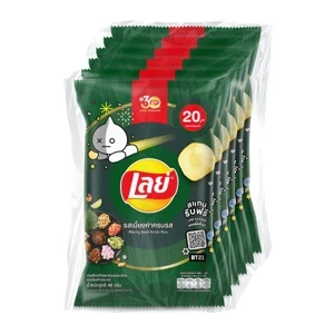 เลย์เมี่ยงคำ 48 กรัม  6ห่อ