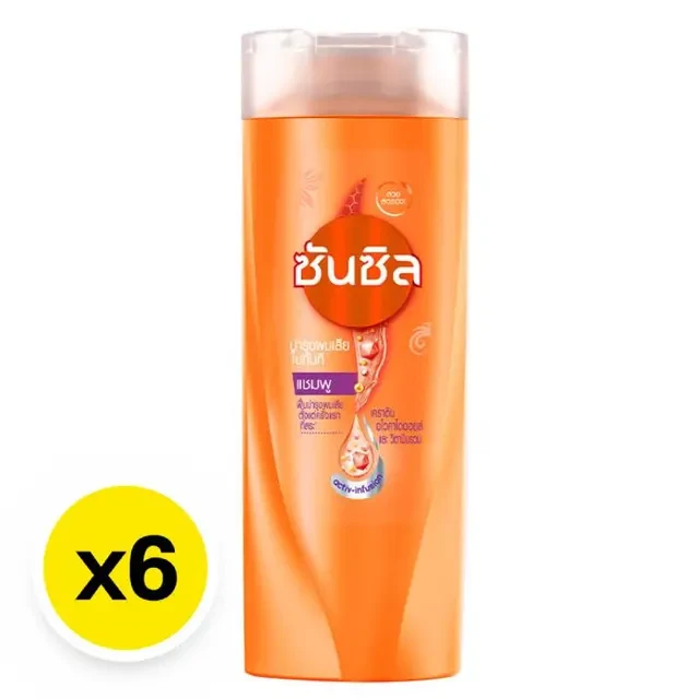 สระผมซันซิลส้ม110มล. 6ขวด
