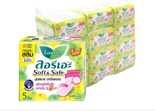 ลอลิเอะซอฟท์แอนด์เซฟกลางวัน5ชิ้น+12ห่อ