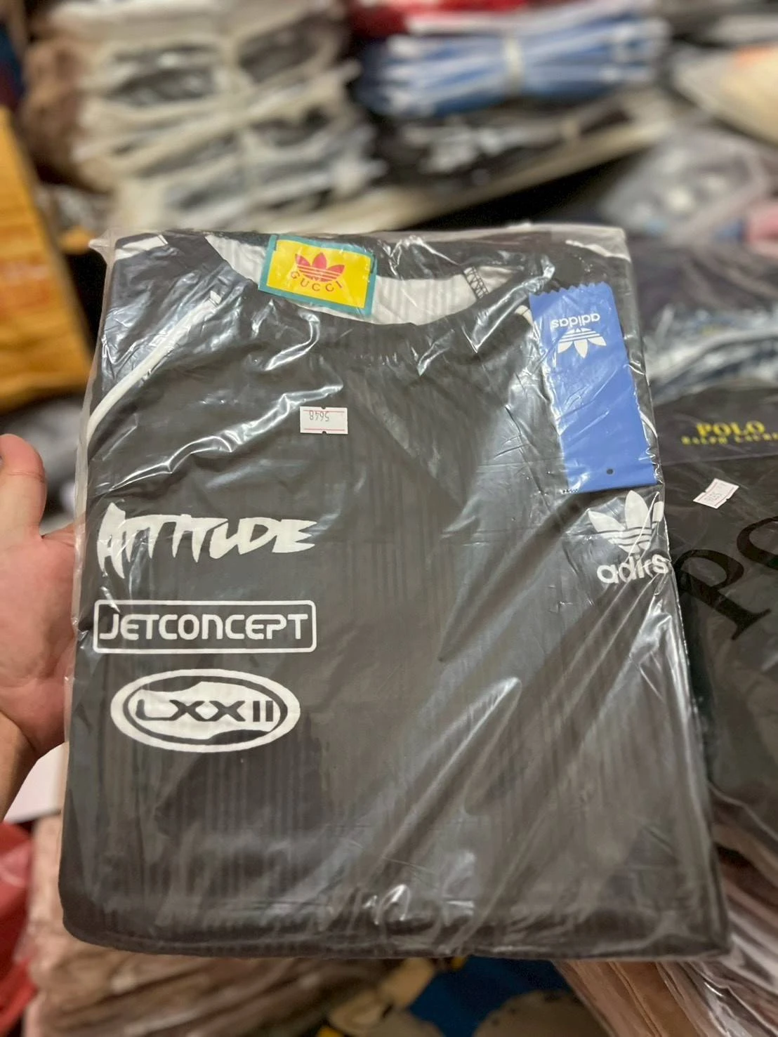 เสื้อยืดฟรีไซต์ Adidasดำ อก 42