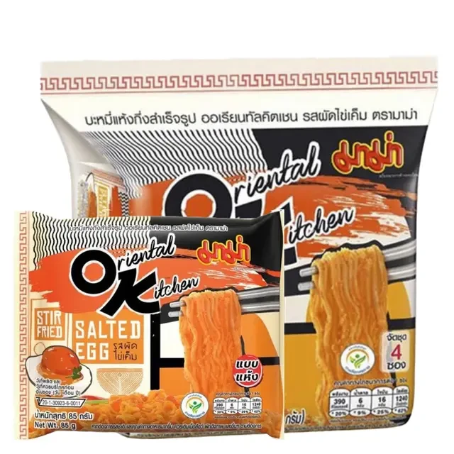 มาม่าOKเผ็ดไข่เค็ม85กรัม4ซอง