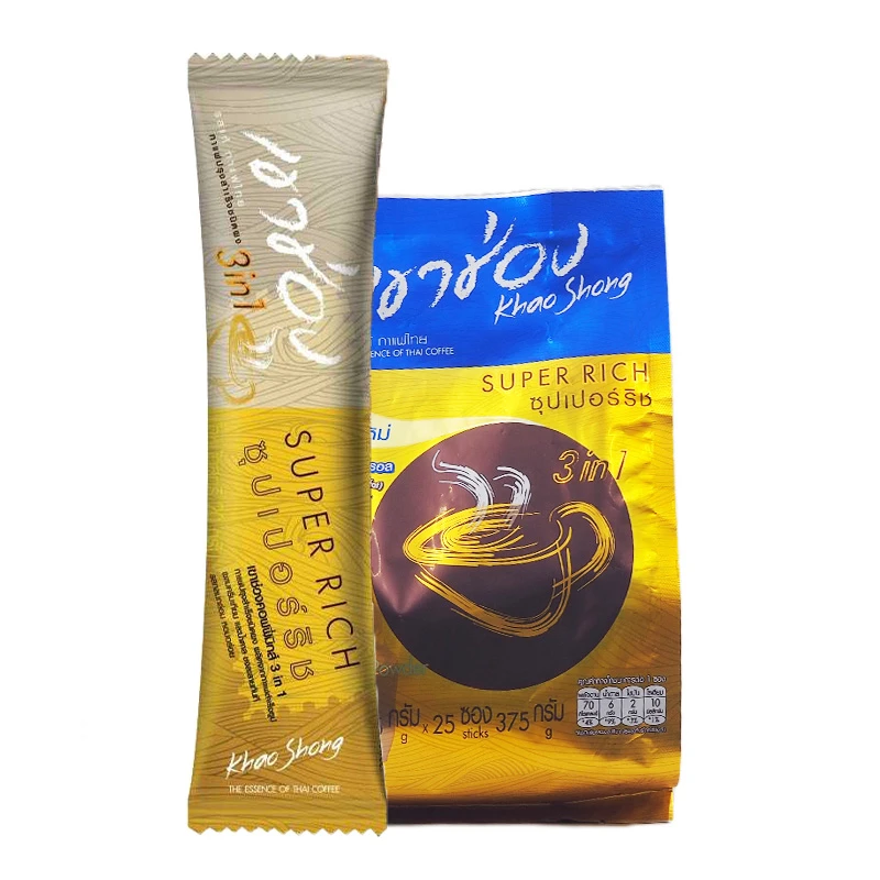 กาแฟ3อิน1เขาช่อง สีทอง25ซอง