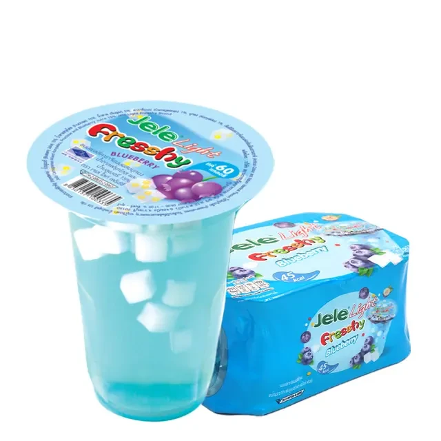 เจเล่ไลท์บลูเบอรรี่ 125 กรัม 6  ถ้วย