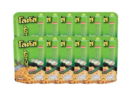 โลตัส ขนมขาไก่สาหร่าย 18 กรัม*12 ซอง