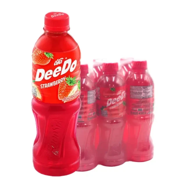 ดีโด้น้ำรสสตรอเบอร์รี่ 450ml x 6 ขวด