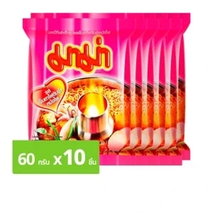 มาม่าเย็นตาโฟหม้อไฟ 60กรัมX10ซอง