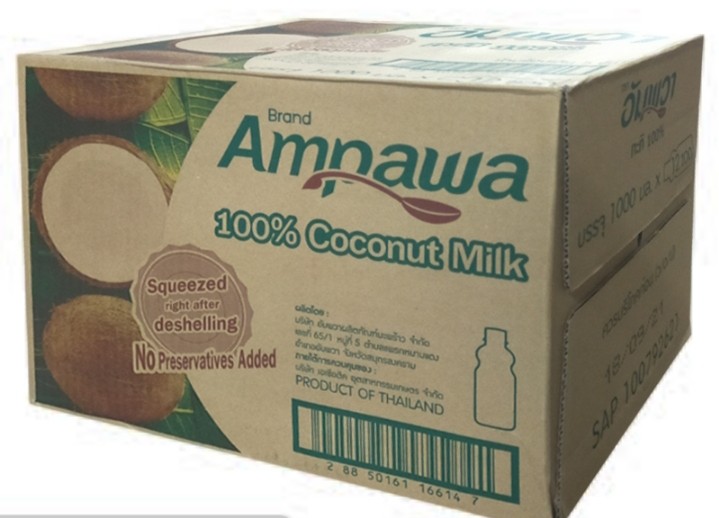 กะทิอัมพวา1000มล.x12ขวด