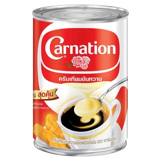 นมข้นคาร์เนชั่นกระป๋องยาว 505กรัม
