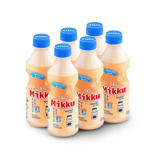 นมเปรี้ยวมิกกุ300มล.6ขวด