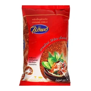 พริกป่นไร่ทิพย์500กรัม