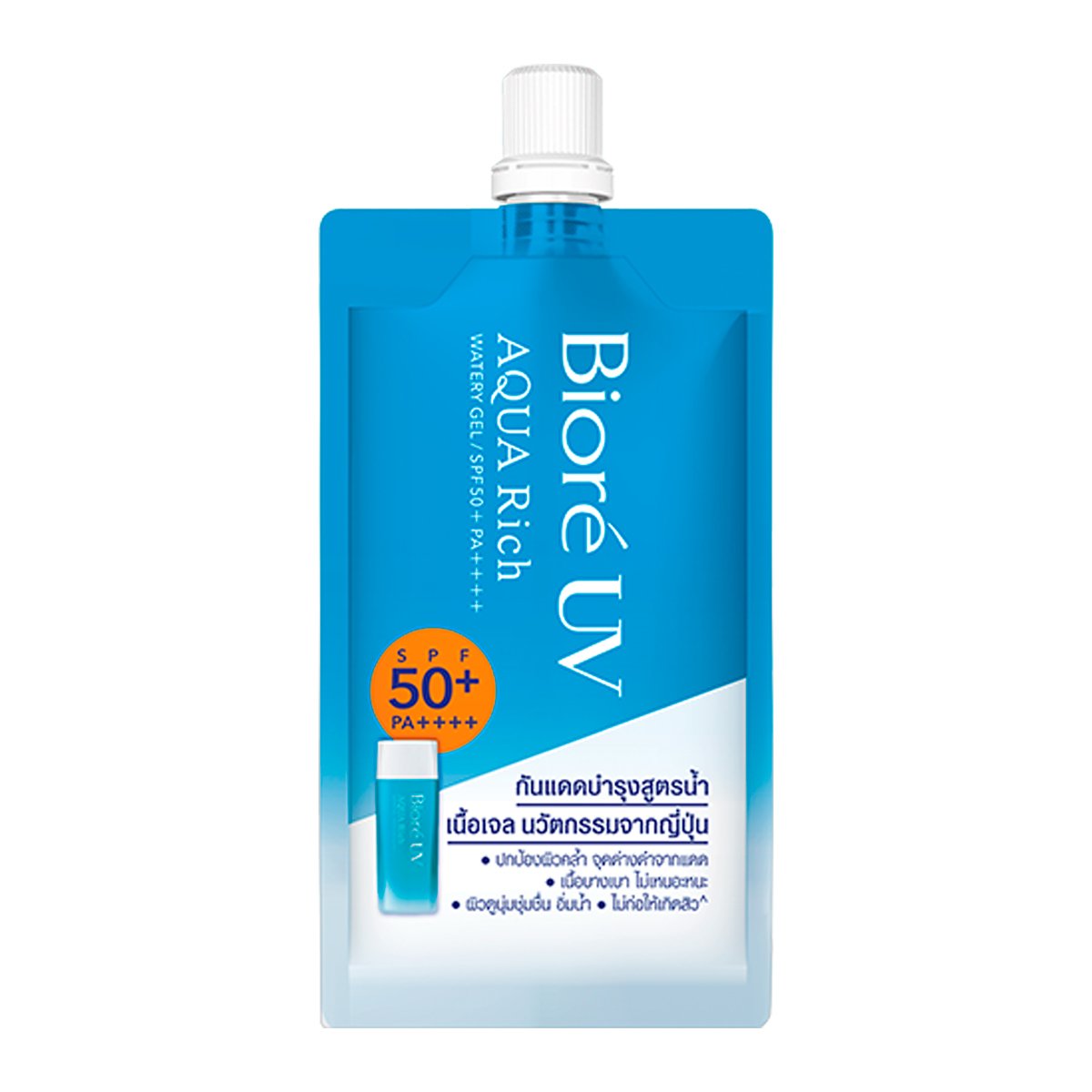 บิโอเร ยูวี อะควา ริช วอเตอร์รี เจล SPF50+
