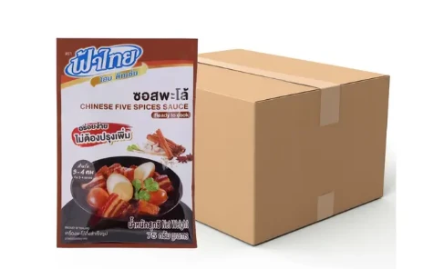 ซอสพะโล้ ฟ้าไทย 75 กรัม 12 ซอง