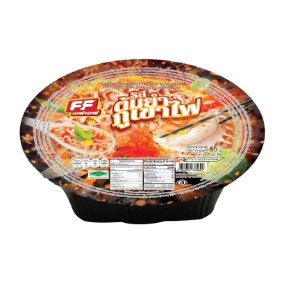 บะหมี่กึ่งสำเร็จรูป รสต้มยำภูเขาไฟ 6ถ้วย