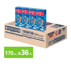 นมคาร์เนชั่นยูเอชทีจืด170มล.36กล่อง