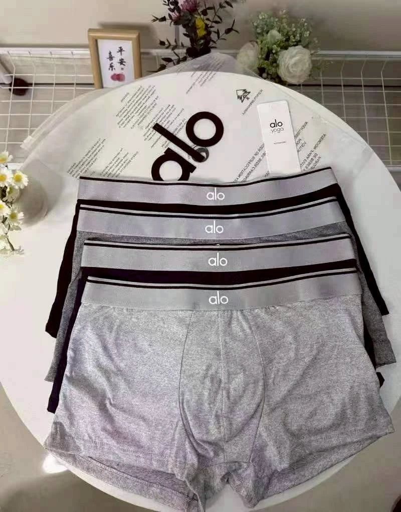 เซตกางเกงในชาย alo ผ้านิ่มใส่สบาย ไซต์ L XL 2XL 3XL 1 เซต 4 ตัว