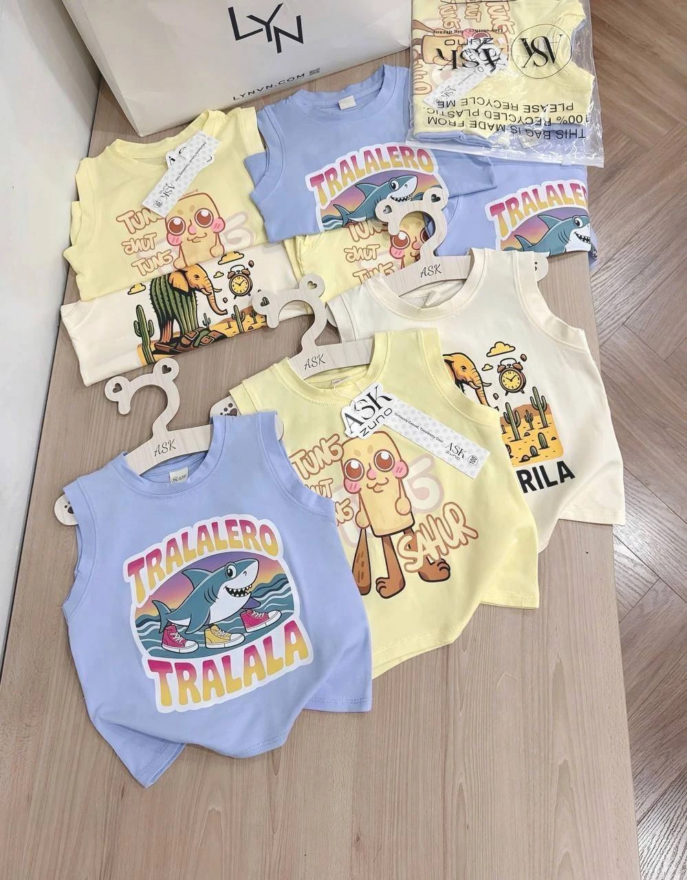 เซตเสื้อ Tung Tung ได้ 3 ตัว