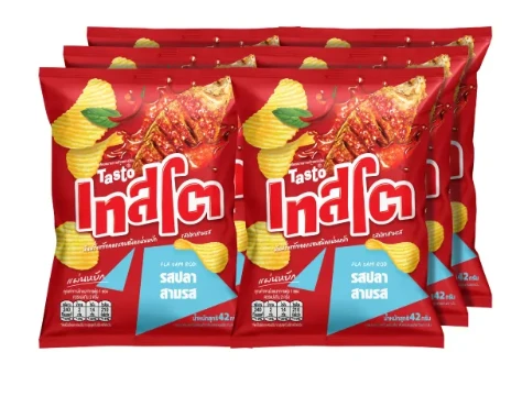 เทสโต ปลาสามรส 20 บาท 6 ซอง
