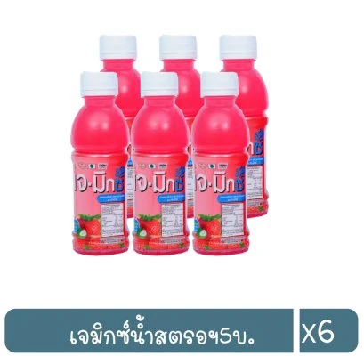 เจ-มิกซ์รสสตรอฯ 200มล.x6 ขวด