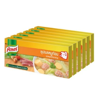 คนอร์หมูก้อน120กรัม6กล่อง
