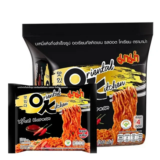 มาม่าOK hot korean 85กรัม 4 ซอง