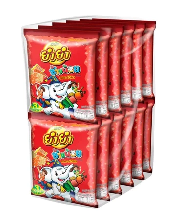 ยำยำช้างน้อย บาร์บีคิว 22 กรัม x 12ซอง