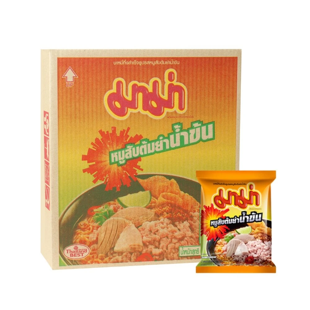 มาม่าหมูสับต้มยำ30ซอง