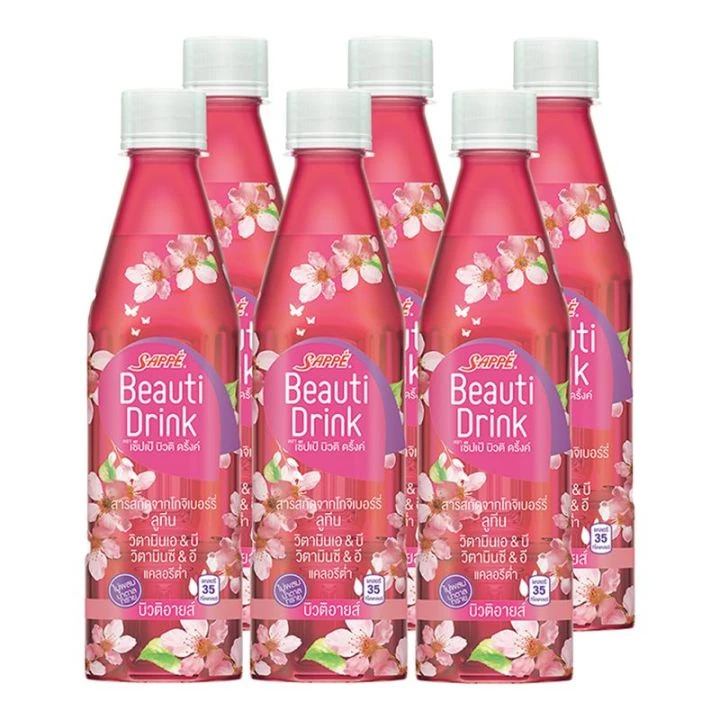 บิวตี้ดริ้งโกจิเบอร์รี่360มล. 6ขวด