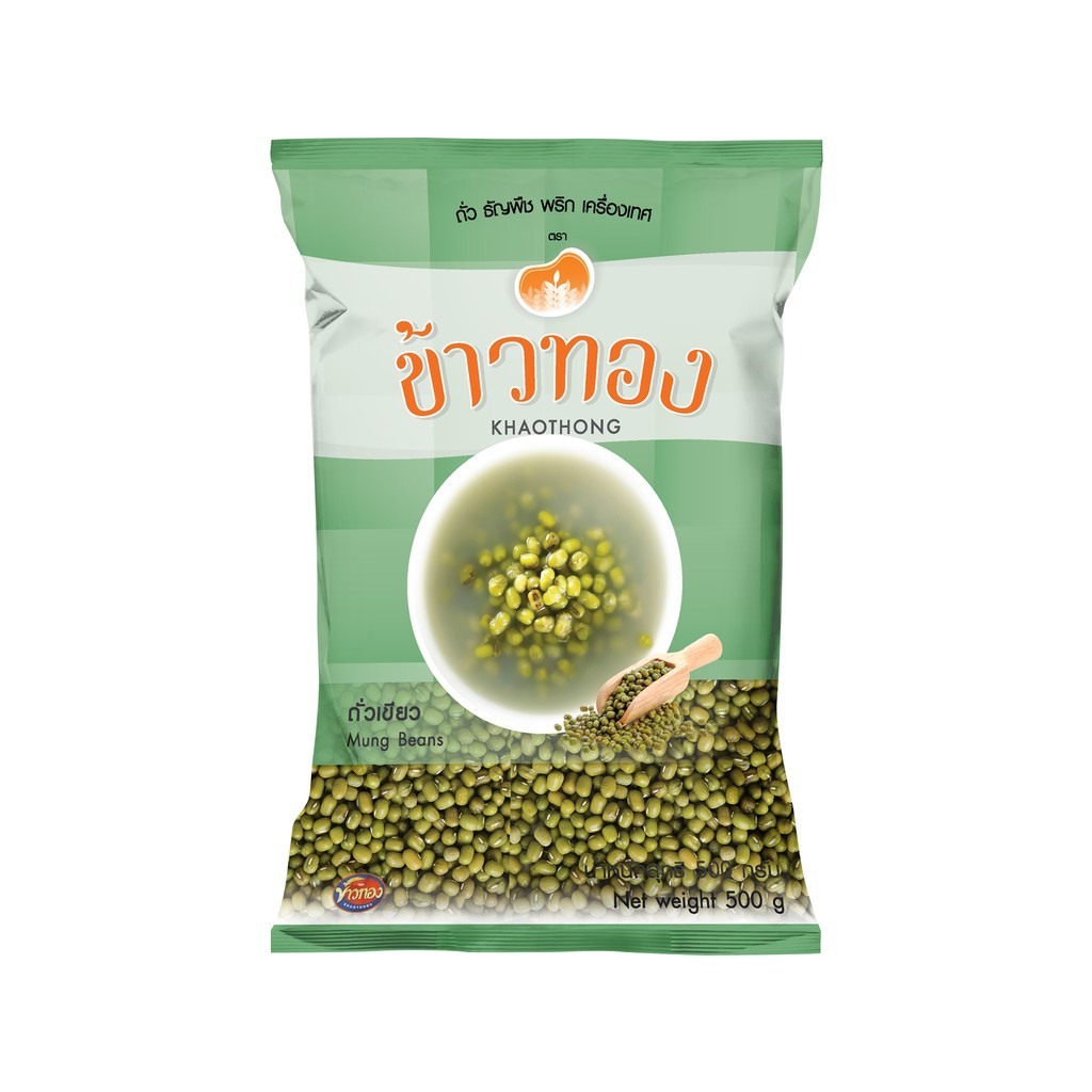 ถั่วเขียว ข้าวทอง 500 กรัม