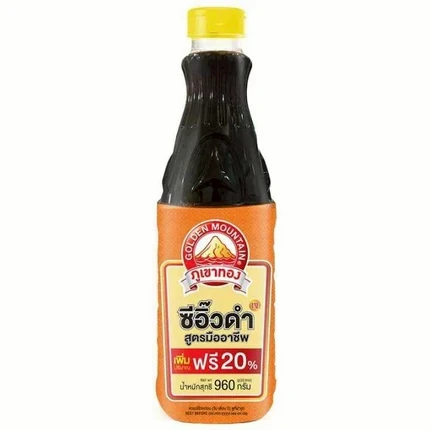 ซีอิ้วดำภูเขาทอง810กรัม