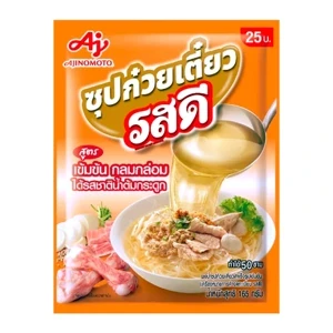 รสดี ซุปน้ำก๋วยเตี๋ยวสูตรเข้มข้น 165 กรัม