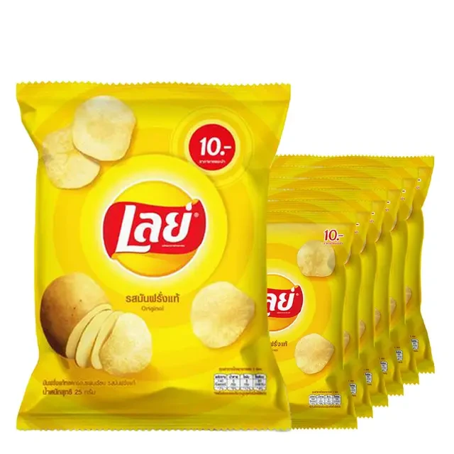เลย์รสมันฝรั่งแท้ 44 กรัม 6 ซอง