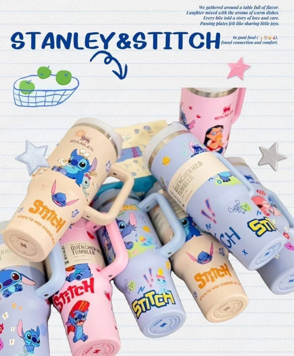 แก้วเก็บความเย็น* Stitch x holiday