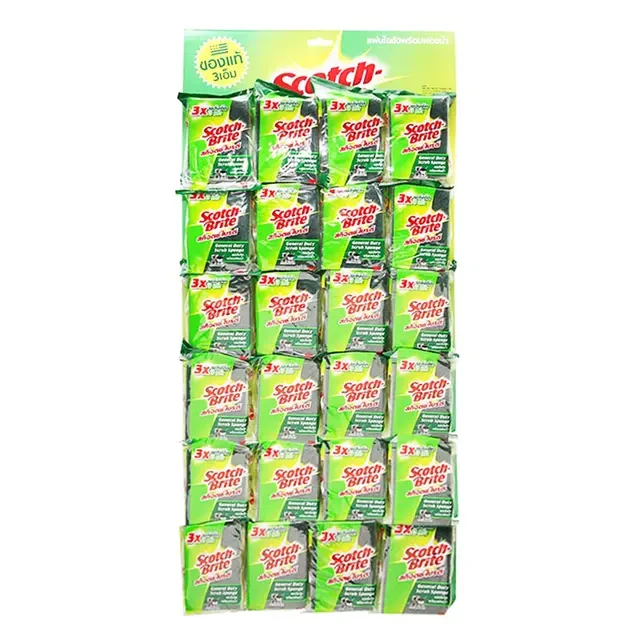 สก็อตซ์ไบรท์แผ่นเดี่ยว 25 ชิ้น