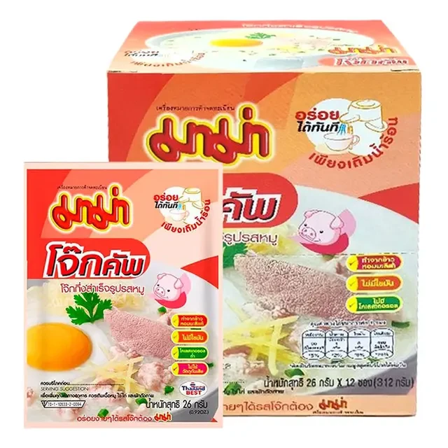มาม่าโจ๊กคัฟรสหมู26g.x12ซอง