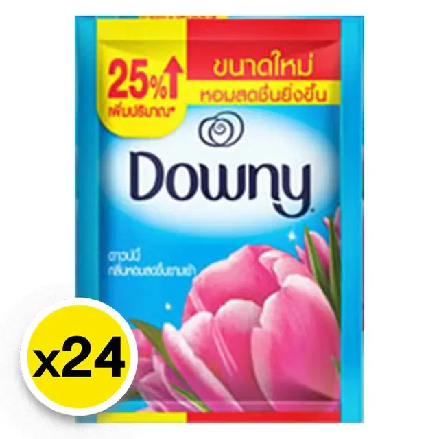 น้ำยาปรับผ้านุ่มดาวน์นี่กลิ่นหอมสดชื่นยามเช้า20มล.24ซอง
