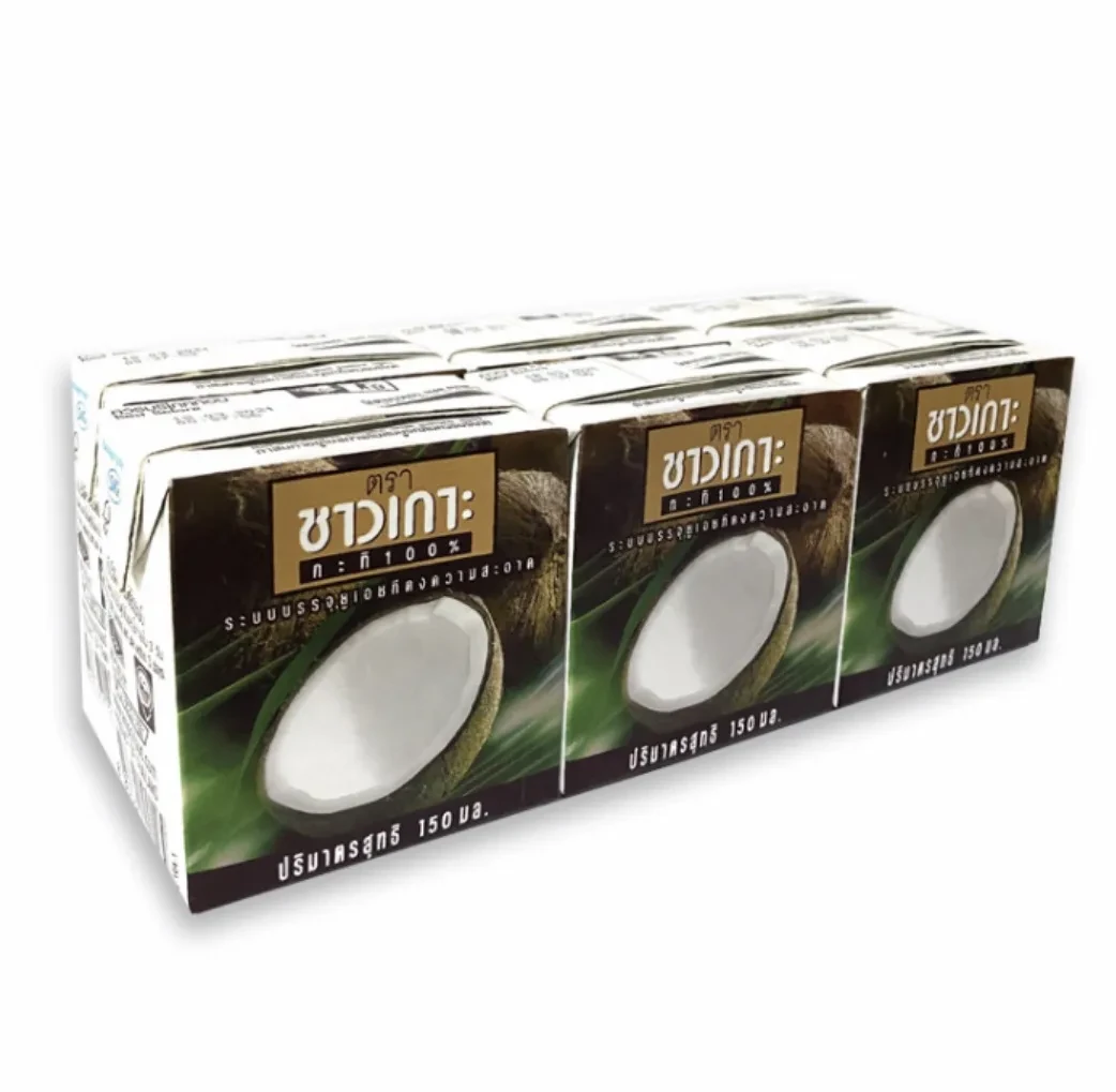 กระทิชาวเกาะขนาด150มลx6กล่อง