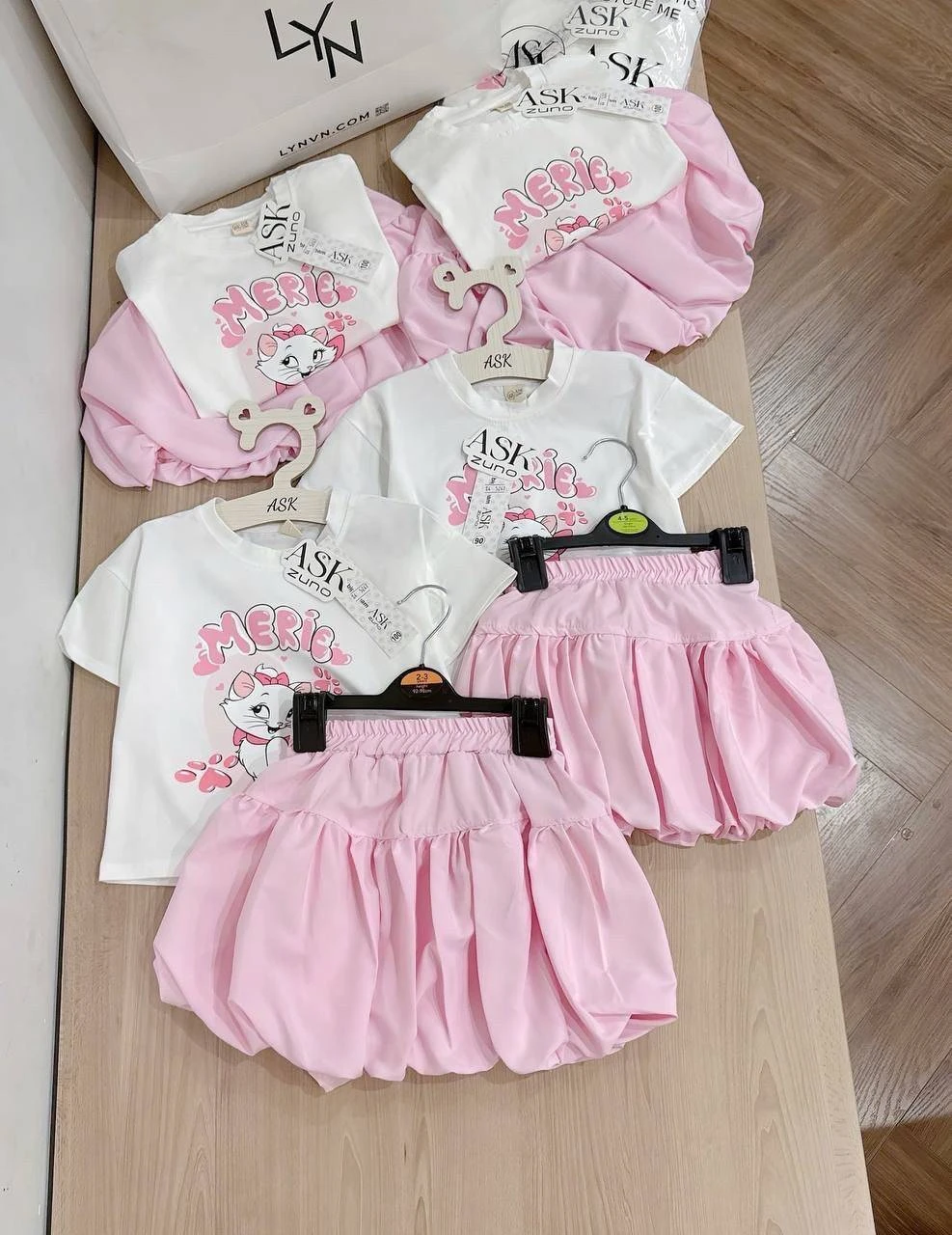 ชุดเซตลูกสาวMarie กระโปรงบอลลูน