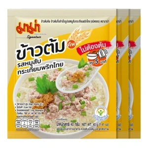 มาม่าข้าวต้ม3ซอง