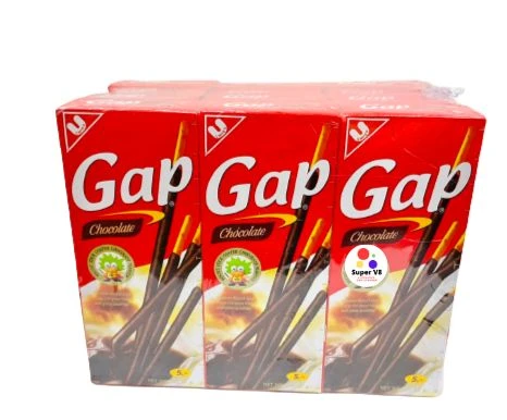 ขนมแก๊ป รสช็อกโกแลต 5 บาท 12 กล่อง