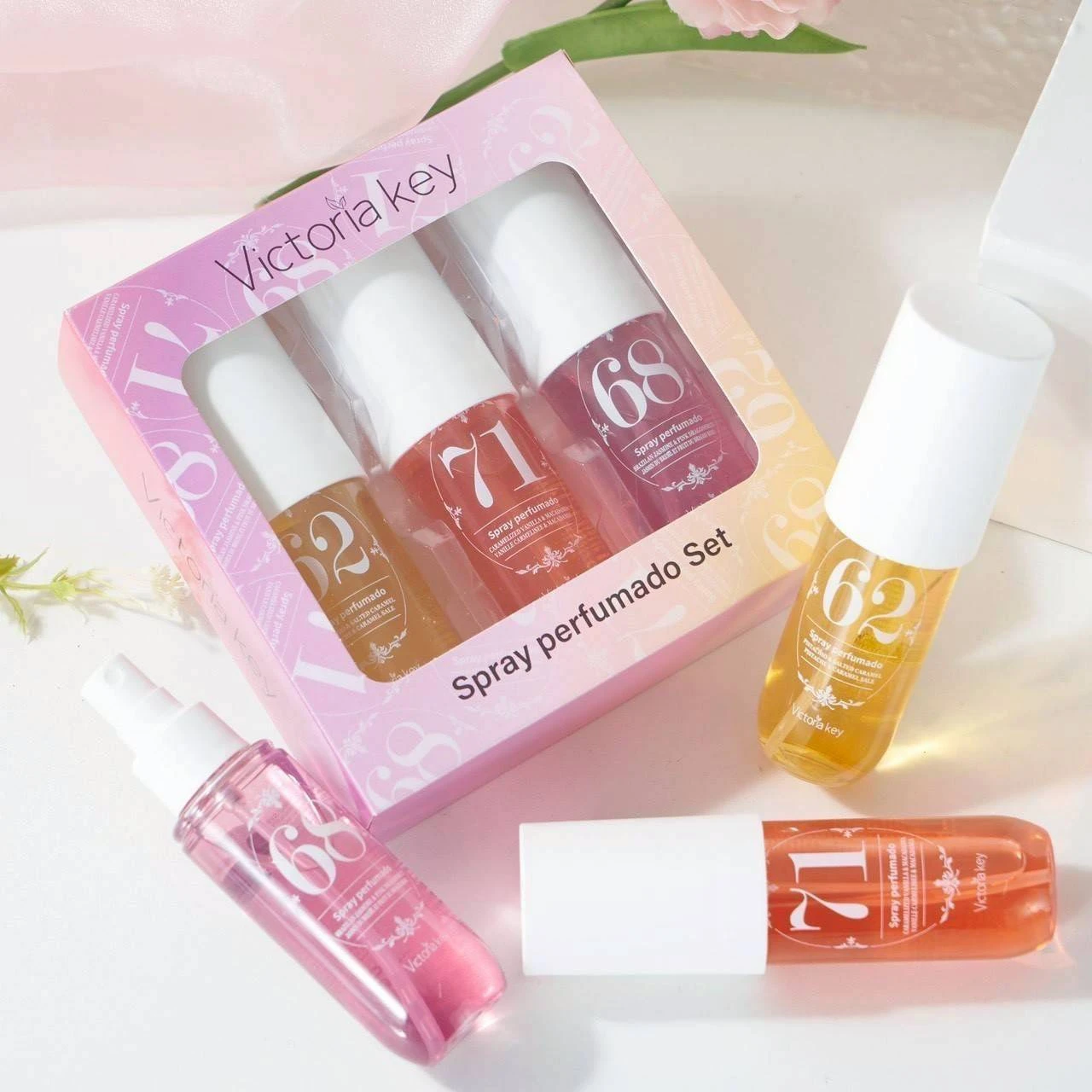 เซตน้ำหอม victoria key  3 ขวด กลิ่นหอมหวานติดทน