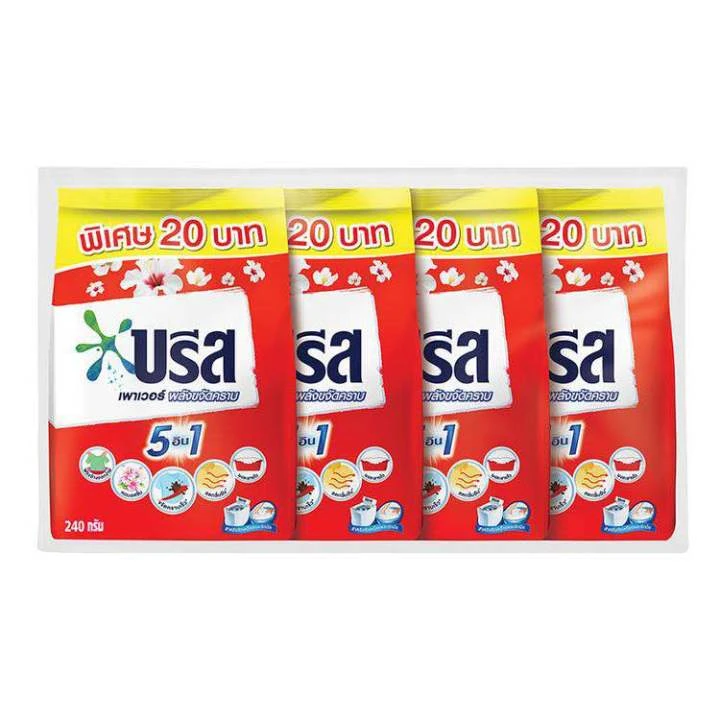 บรีสเพาเวอร์ 240กรัมX4ห่อ