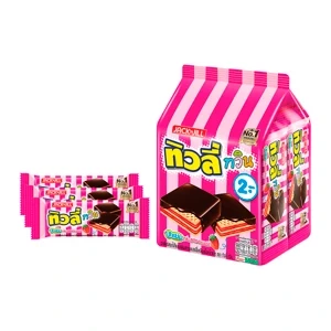 ทิวลี่ ทวิน จัมโบ้ เวเฟอร์สตรอเบอร์รี่แพ็คละ 12 ซอง