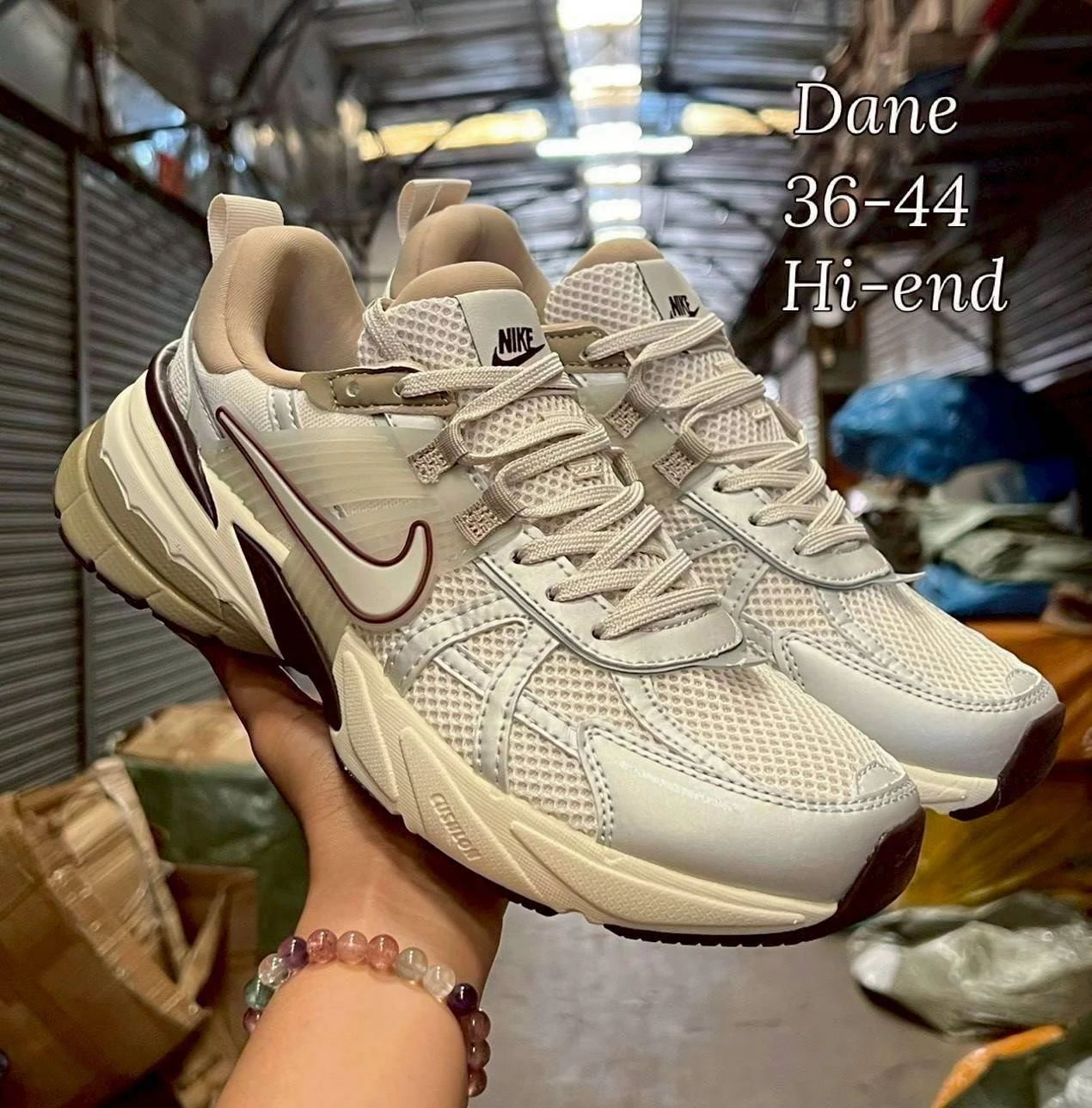 รองเท้าผ้าใบ ไนกี้สีน้ำตาล ไซต์ 36-44