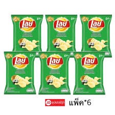 เลย์สาหร่าย20บาท6ซอง