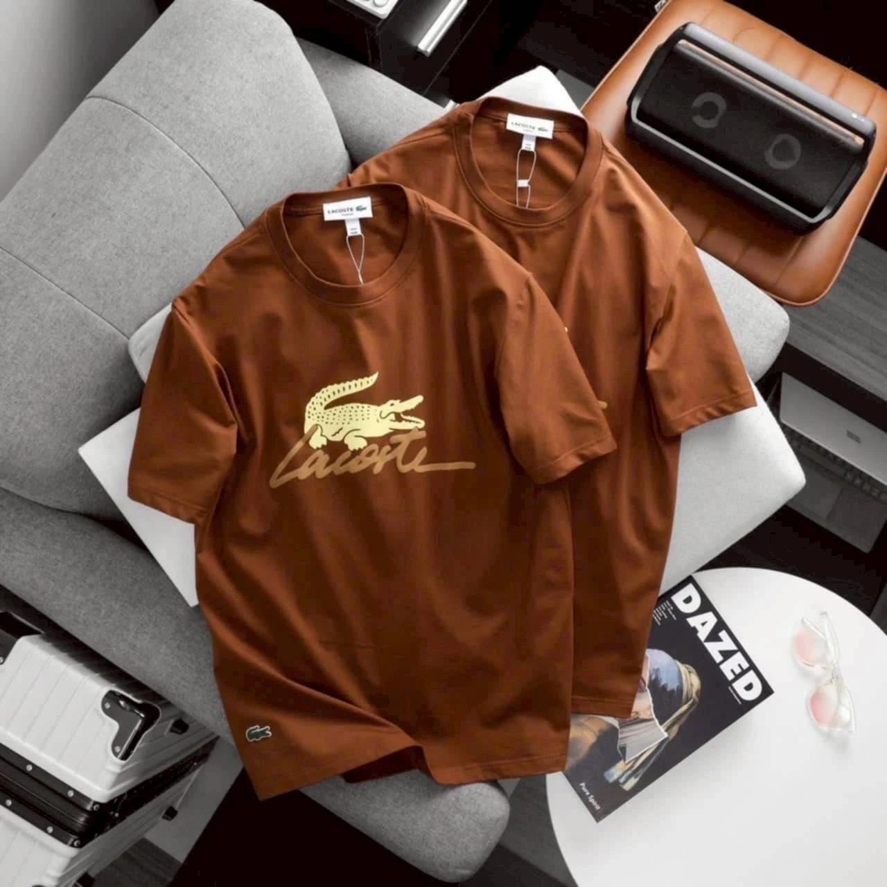 เสื้อยืดแบรนด์ LACOSTE มี 6 สี
