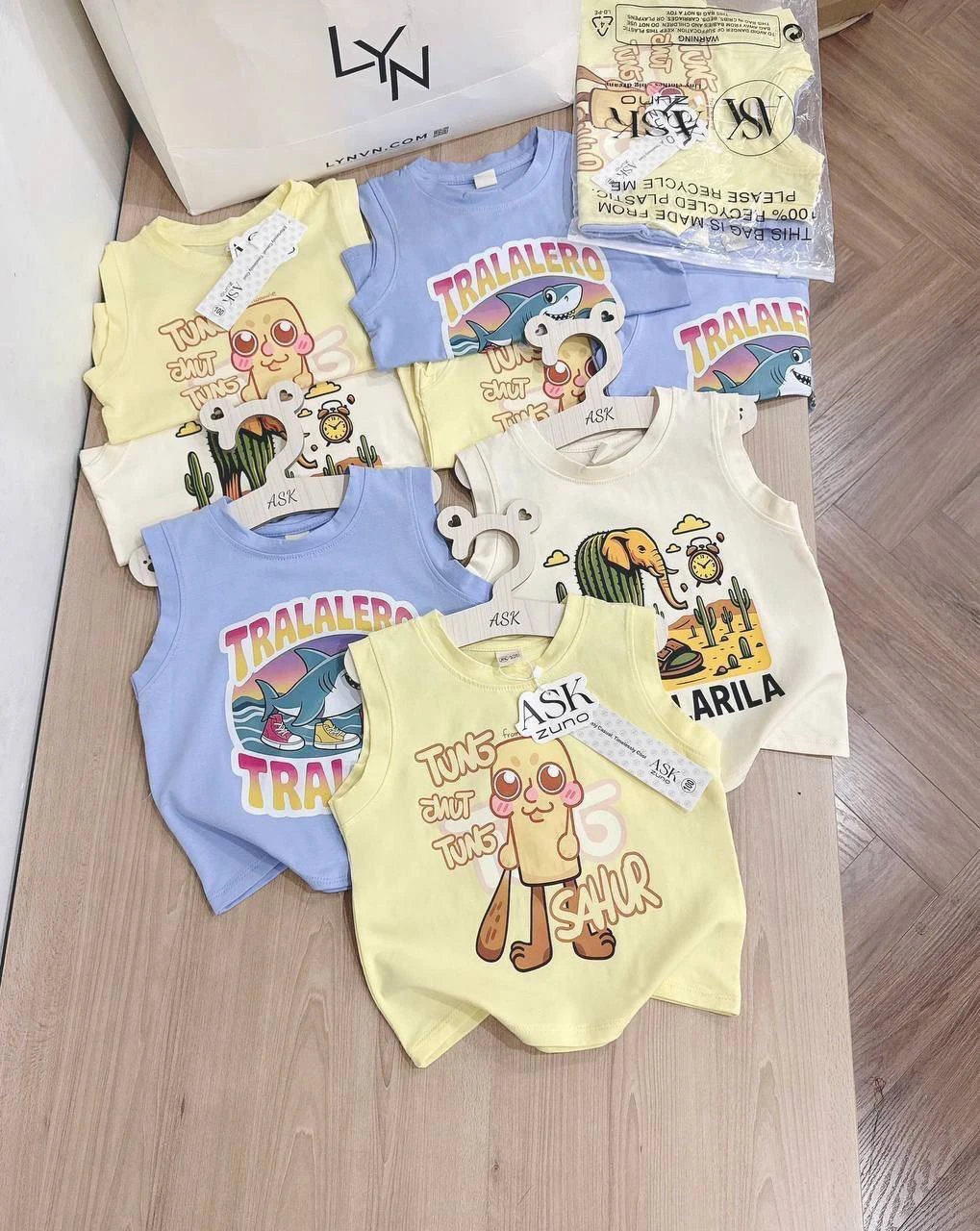 เซตเสื้อ Tung Tung ได้ 3 ตัว