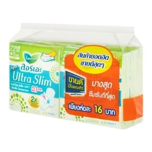 ลอลิเอะอัลตร้าสลิม4 ชิ้น6ห่อ
