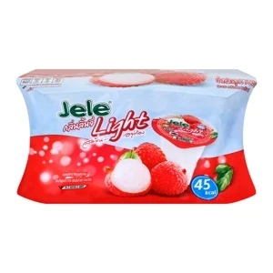 เจเล่ไลท์แดง125กรัม 6 ถ้วย