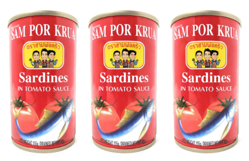 ปลากระป๋องสามพ่อครัว155 กรัม